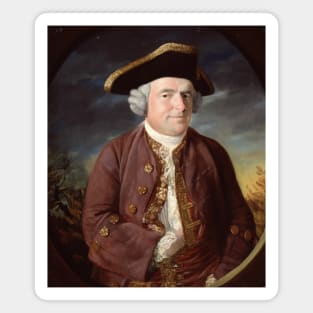 Portrait of a Man in a Tricorn Hat by John Russell Magnet